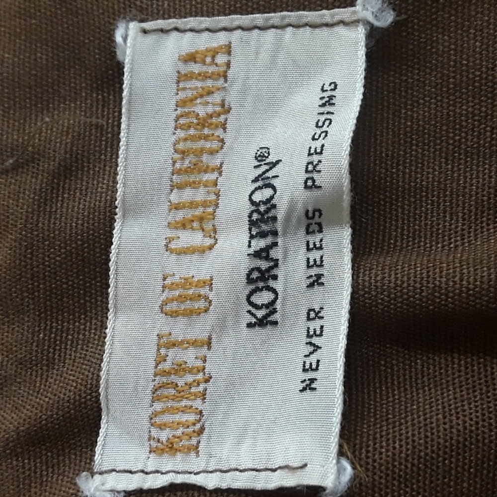 Vintage Koret of California large brown coat 6/9/22 TUB1